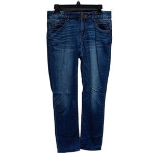 Democracy "Ab"Solution Blue Low Rise Straight Leg Jeans